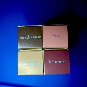 Stila Suede Shade Liquid Eyeshadow- set of 4 New